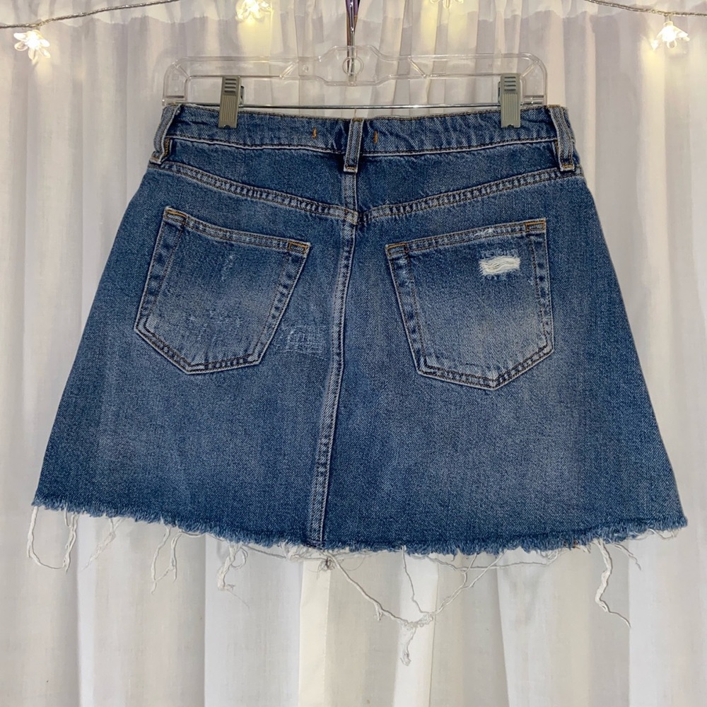 Free people jean skirt - Picture 5 of 6